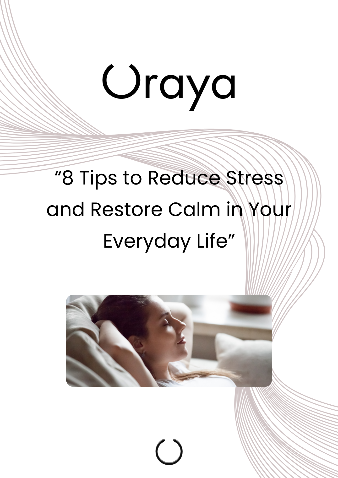 🎁 eBook - 8 Tips to Reduce Stress